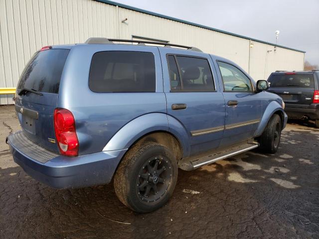 1D8HB48N08F123652 - 2008 DODGE DURANGO SLT BLUE photo 3