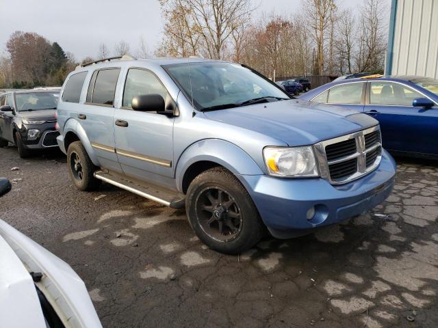 1D8HB48N08F123652 - 2008 DODGE DURANGO SLT BLUE photo 4