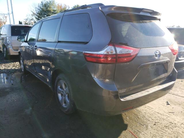 5TDKZ3DC8HS821599 - 2017 TOYOTA SIENNA LE GRAY photo 3