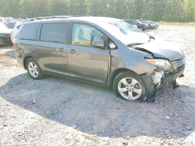 5TDKZ3DC8HS821599 - 2017 TOYOTA SIENNA LE GRAY photo 4