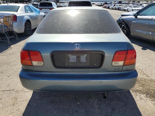 1HGEJ6604TL045458 - 1996 HONDA CIVIC LX BLUE photo 6