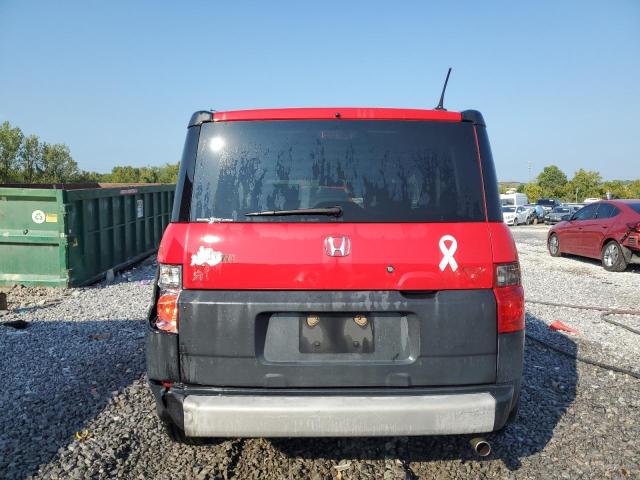 5J6YH28625L006575 - 2005 HONDA ELEMENT EX RED photo 6