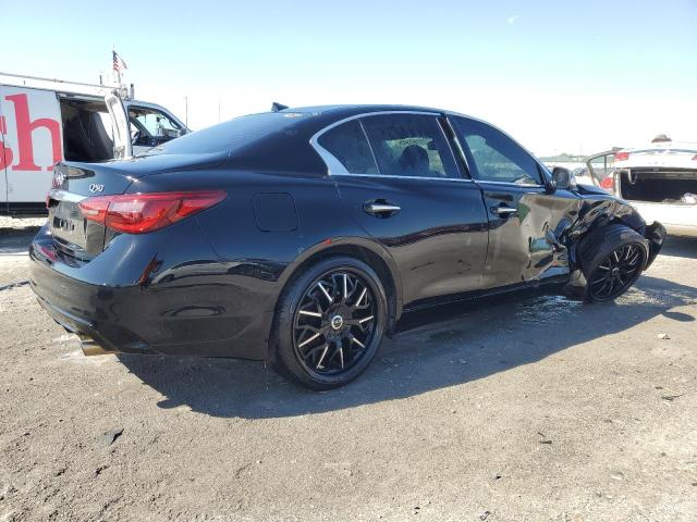 JN1EV7AR6JM441982 - 2018 INFINITI Q50 LUXE BLACK photo 3