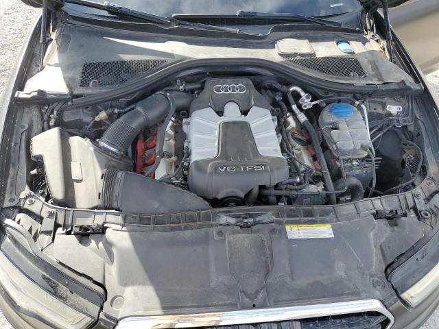 WAUJGAFC9CN100609 - 2012 AUDI A6 PRESTIGE BLACK photo 11