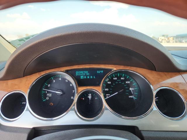 5GAEV23D89J167653 - 2009 BUICK ENCLAVE CXL WHITE photo 9