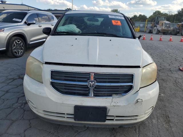 1B3CB4HA1AD607600 - 2010 DODGE CALIBER SXT WHITE photo 5