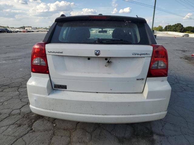 1B3CB4HA1AD607600 - 2010 DODGE CALIBER SXT WHITE photo 6