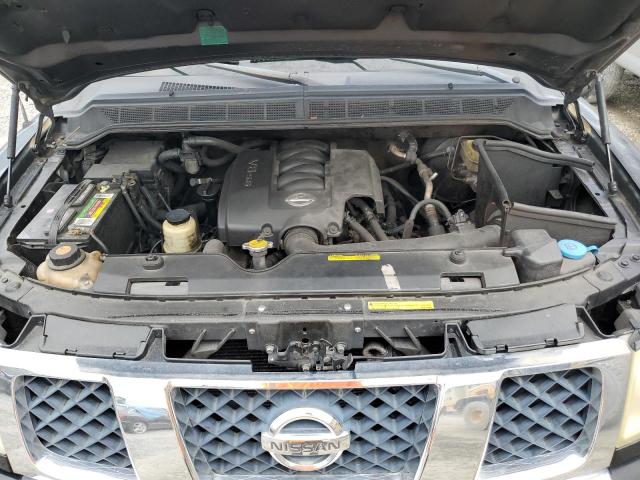 1N6AA06A64N590115 - 2004 NISSAN TITAN XE BLACK photo 11