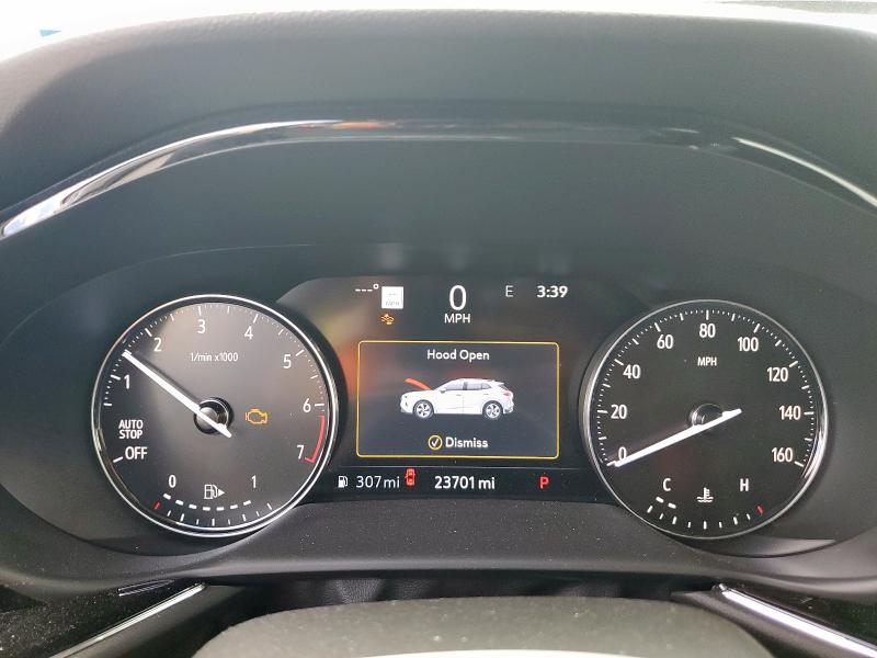 LRBFZRR44PD047429 - 2023 BUICK ENVISION AVENIR Czarny zdjęcie 9