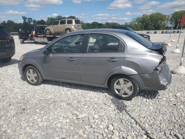 KL1TD5DE7BB142087 - 2011 CHEVROLET AVEO LS GRAY photo 2