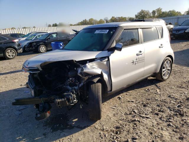 KNDJP3A59J7541763 - 2018 KIA SOUL + SILVER photo 1