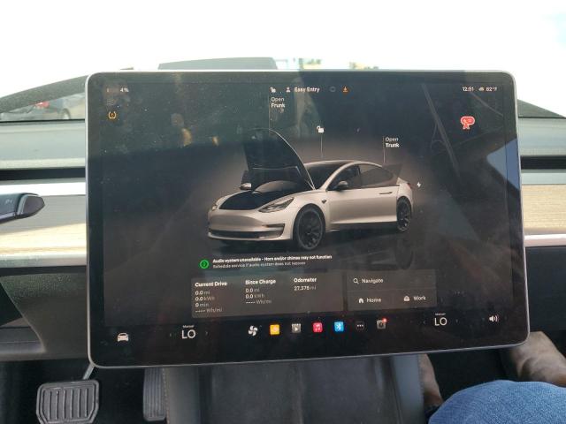 5YJ3E1EA0PF452080 - 2023 TESLA MODEL 3 SILVER photo 9