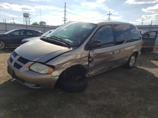 1D4GP45343B197139 - 2003 DODGE CARAVAN SPORT GOLD photo 1