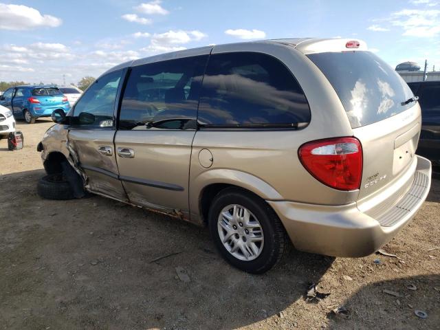 1D4GP45343B197139 - 2003 DODGE CARAVAN SPORT GOLD photo 2