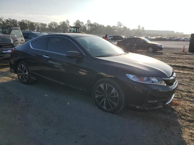 1HGCT1B63GA004707 - 2016 HONDA ACCORD EXL BLACK photo 1