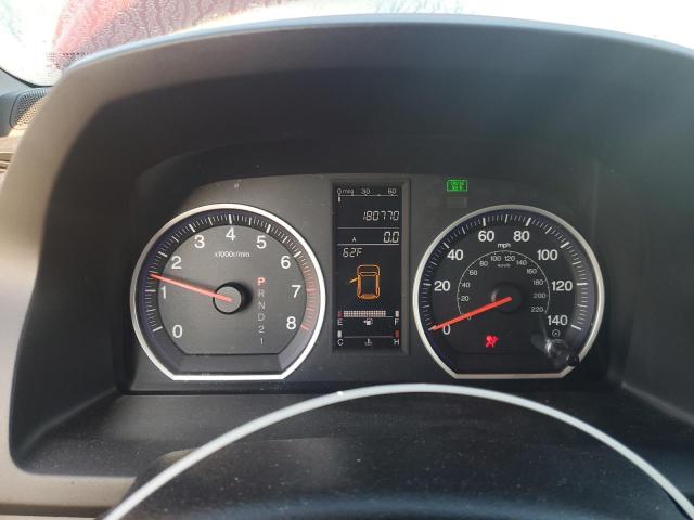 5J6RE48708L021811 - 2008 HONDA CR-V EXL წითელი ფოტო 9