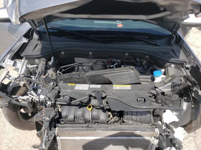 1V2JE2CA6NC207759 - 2022 VOLKSWAGEN ATLAS CROS SE Серебристый фото 12