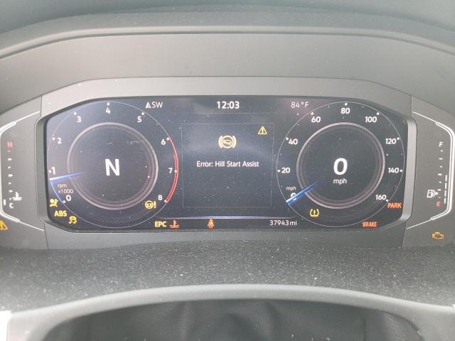 1V2JE2CA6NC207759 - 2022 VOLKSWAGEN ATLAS CROS SE Серебристый фото 9