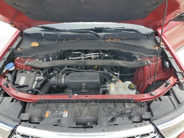 1FMSK7FH2MGB45820 - 2021 FORD EXPLORER LIMITED RED photo 12