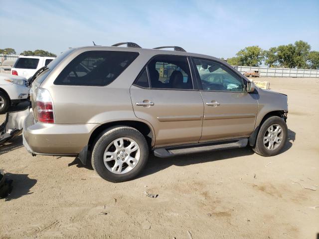 2HNYD18916H550127 - 2006 ACURA MDX TOURING TAN photo 3