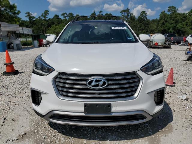 KM8SR4HF5HU195799 - 2017 HYUNDAI SANTA FE SE ULTIMATE WHITE photo 5