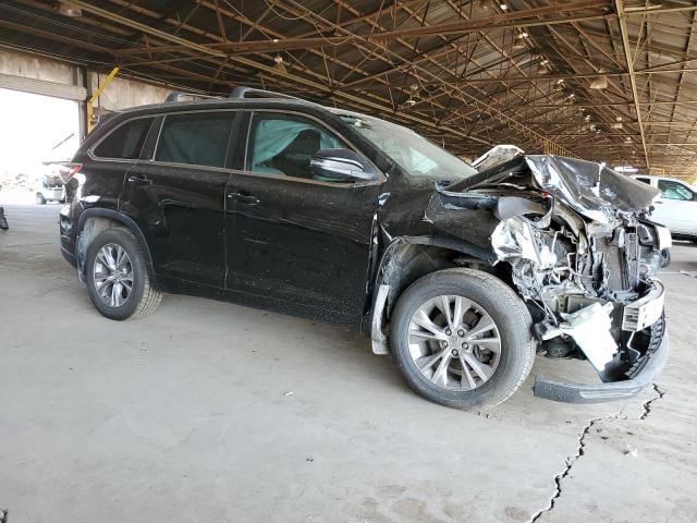 5TDJKRFH8ES029590 - 2014 TOYOTA HIGHLANDER XLE 黑色 照片 4