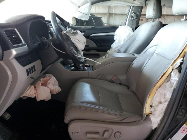 5TDJKRFH8ES029590 - 2014 TOYOTA HIGHLANDER XLE 黑色 照片 7