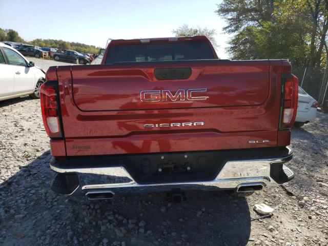 1GTU9BET0MZ350316 - 2021 GMC SIERRA K1500 SLE BURGUNDY photo 6