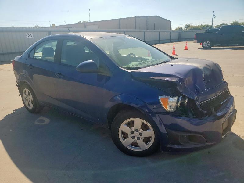 1G1JA5SH4E4122550 - 2014 CHEVROLET SONIC LS BLUE photo 4