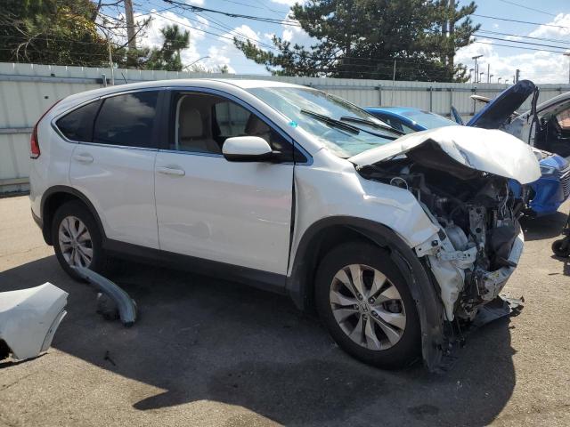 5J6RM4H5XEL101002 - 2014 HONDA CR-V EX თეთრი ფოტო 4