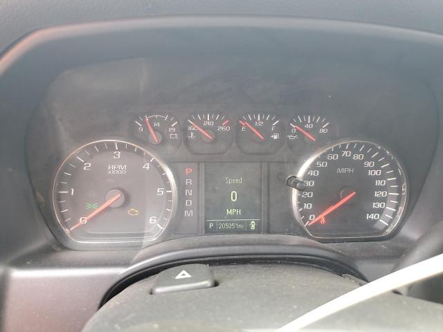 1GCRCNEC4GZ322693 - 2016 CHEVROLET SILVERADO C1500 BLACK photo 9