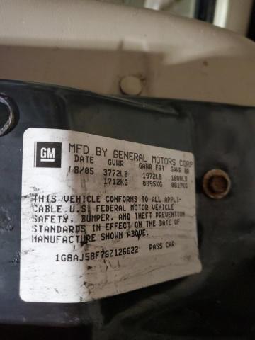 1G8AJ58F76Z126622 - 2006 SATURN ION LEVEL 2 金色 照片 12