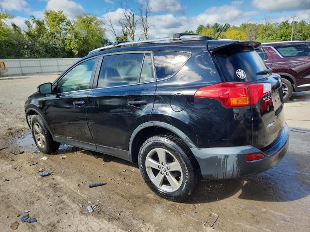 2T3RFREV2FW262895 - 2015 TOYOTA RAV4 XLE BLACK photo 2