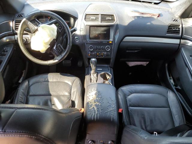 1FM5K8D84JGB29295 - 2018 FORD EXPLORER XLT BLUE photo 8