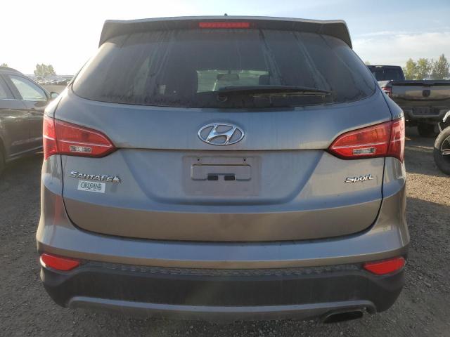 5XYZT3LB2FG244135 - 2015 HYUNDAI SANTA FE GRAY photo 6