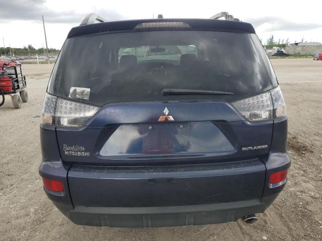 JA4AS3AW1AZ018825 - 2010 MITSUBISHI OUTLANDER SE BLUE photo 6