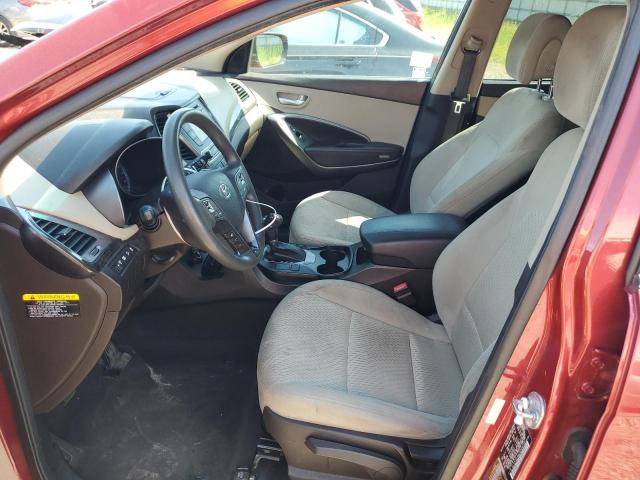 5XYZT3LB4JG539536 - 2018 HYUNDAI SANTA FE S RED photo 7