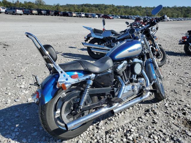 1HD1CT3119K461581 - 2009 HARLEY-DAVIDSON XL1200 C BLUE photo 4