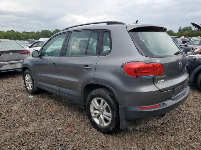 WVGBV7AX0GW577161 - 2016 VOLKSWAGEN TIGUAN S GRAY photo 2