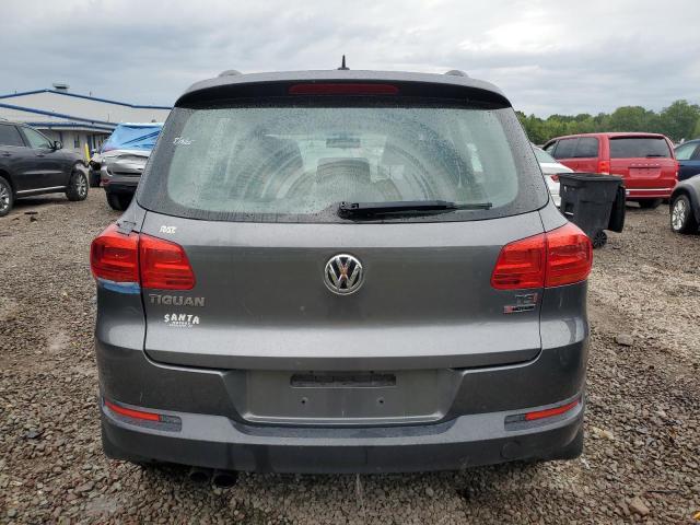 WVGBV7AX0GW577161 - 2016 VOLKSWAGEN TIGUAN S GRAY photo 6