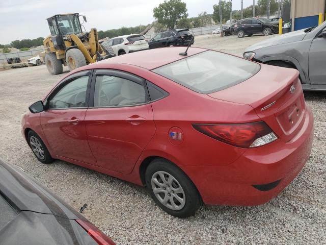 KMHCT4AE1CU125202 - 2012 HYUNDAI ACCENT GLS RED photo 2