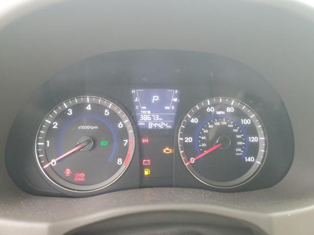 KMHCT4AE1CU125202 - 2012 HYUNDAI ACCENT GLS RED photo 9