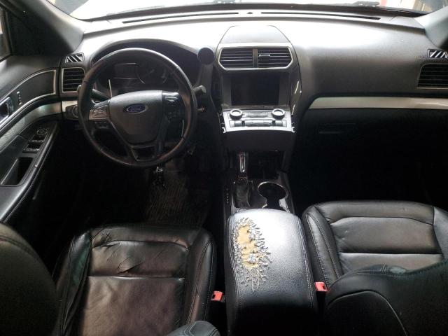 1FM5K8D89HGA08417 - 2017 FORD EXPLORER XLT BLUE photo 8