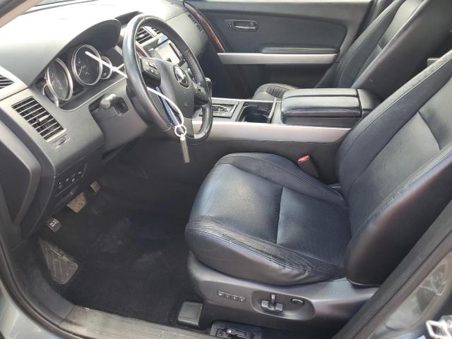 JM3TB3DV3D0413400 - 2013 MAZDA CX-9 GRAND TOURING GREEN photo 7