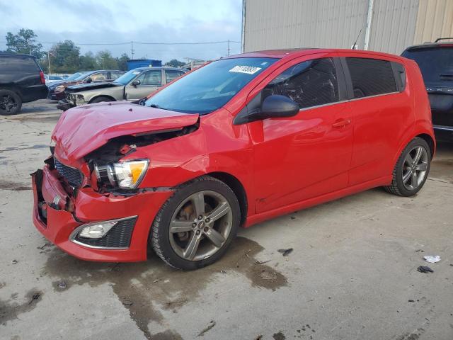 1G1JG6SB0D4168732 - 2013 CHEVROLET SONIC RS RED photo 1