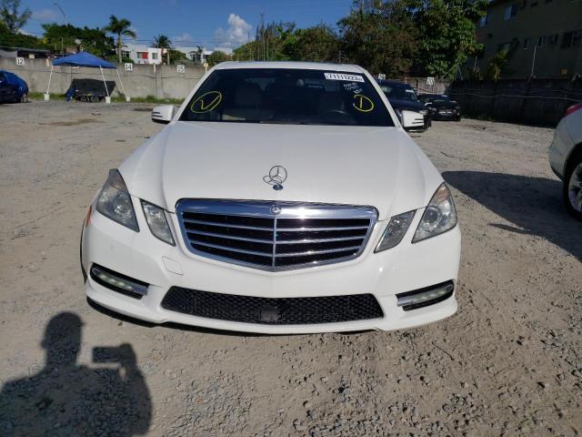 WDDHF5KB5DA704181 - 2013 MERCEDES-BENZ E 350 WHITE photo 5