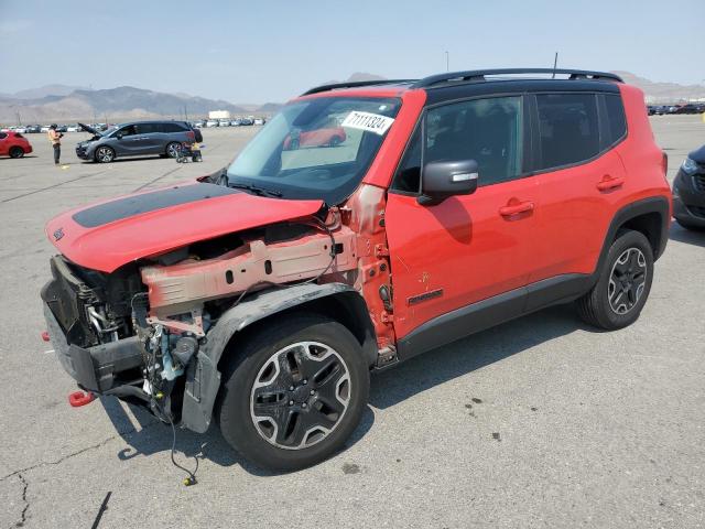 ZACCJBCT0GPD54486 - 2016 JEEP RENEGADE TRAILHAWK RED photo 1