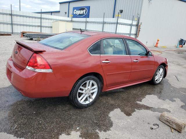 2G1WC5E34D1149936 - 2013 CHEVROLET IMPALA LTZ 勃艮第红 照片 3