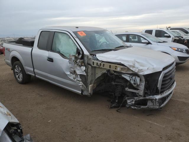 1FTEX1EP2HKE36958 - 2017 FORD F150 SUPER CAB SILVER photo 4