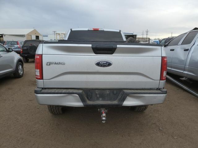 1FTEX1EP2HKE36958 - 2017 FORD F150 SUPER CAB SILVER photo 6